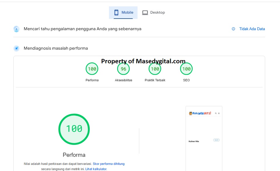 gambar cara menambah kecepatan website