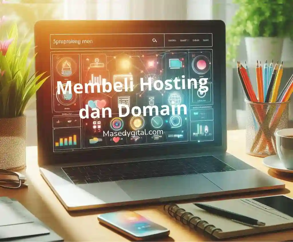 gambar Membeli Domain dan Hosting
