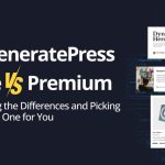 Apa perbedaan generatepress premium dan generateblocks pro